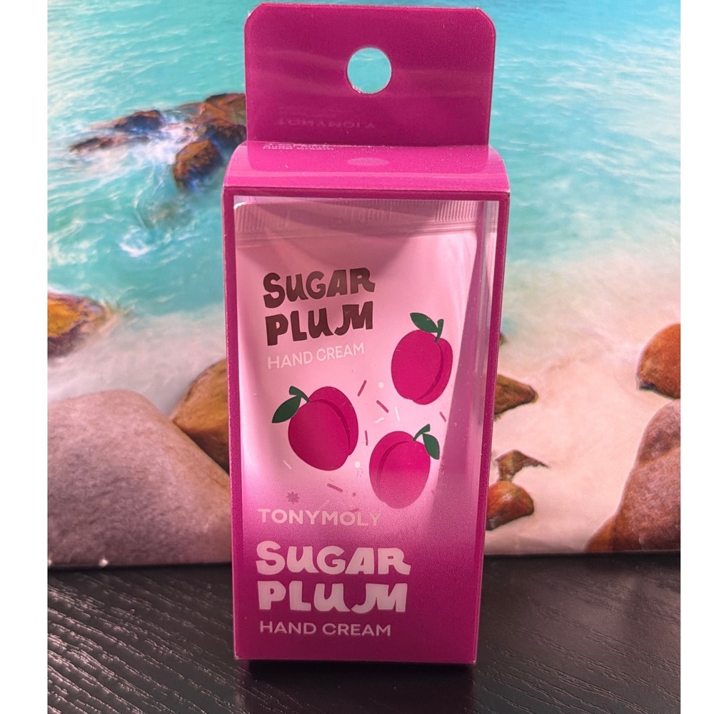 TONYMOLY Sugar Plum Hand Cream 30ml Shea Butter Hydrating K-Beauty New Boxed